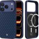 Spigen for iPhone 17 Pro Case, Nano Pop MagFit [TPU Covered Camera Control] [Compatible with MagSafe] - Black Sesame