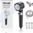 Drivse Showerhead, Drivse Filtered Shower Head With Handheld, High Pressure Handheld Hydrojet Nozzle Kit with Water Filter, Fits for Men, Women, Children and Pets (Showerhead)