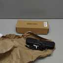 Cirqon Computer Speakers for Desktop PC Monitor, Easy Volume Knob, Sturdy Clamp, Basic Sound, Laptop Speakers with Compact Design, USB/USB C Adapter for Power and Audio(Black)