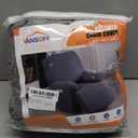 VANSOFY Oversized Recliner Chair Cover, 4-Pieces Stretch Recliner Covers for Recliner Chair Soft Reclining Chair Slipcover Jacquard Pattern Furniture Protector for Dogs Cats(Dark Gray) (1 Seater--X Large)