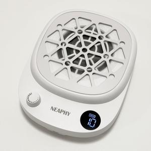 Rechargeable Nail Dust Collector Nail Tech, Compact Vacuum Fan Dust Collector for Nails, Cordless Dust Suction Machine Manicure Pedicure Tool for Acrylic Nail Polishing, 30PCS Filter Papers