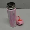 Hydro Flask Water Bottle - Insulated Stainless Steel - Wide Mouth Flex Straw Lid, Non Spill, Leakproof and Refillable in 24 Oz Jelly Pink