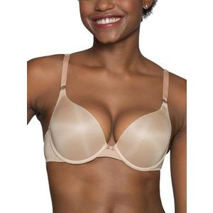 Vanity Fair Women's Ego Boost Push Up Bra, Adds Up to One Full Cup Size, Underwire Push Up Bras for Women (34B, Beige)