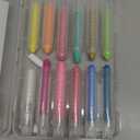 Dustless Chalk for Kids,Non-toxic Colored Sidewalk Chalk With Holder for Kids, 24 Colored Washable Toddlers Chalks for Blackboard Drawing Writing-christmas gifts for grandkids (24 PACK)