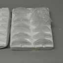 Hewory Glass Bobeches for Candlestick Holders, 12 Pcs Candle Drip Protectors Rings for Tapers, Wax Drip Catcher for Tapered Candlestick Candle Holder for Wedding Party Church Home (Round, Clear)