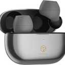 Ceramics X Wireless Earbuds, 55dB Active Noise Cancelling Earphones, Hi-Res LDAC, IPX5 Sweat Resistant Anti-Wind, 50H Battery, 4 HD Mics, Game Mode Dual Connectivity (Silver Grey)