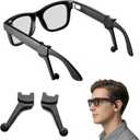 Silicone Audio Booster for Smart Glasses Private Sound, No Leak, Fits Ray-Ban Meta & More
