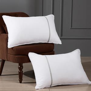 Bed Pillows Standard Size Set of 2, Medium Firm Hotel Pillows for Sleeping, Cooling Pillows for Side & Back Sleepers, Down Alternative Filling, 20 x 26 Inches
