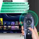 AN-MR500G ANMR500G Voice Remote Control Replacement for LG 3D Smart TV Remote MBM63935937 105UC9T-TA 60LB720V-ZG 50LB679V-ZF 47LB671V-ZF 39LB6500 42LB6300 55LB6300 65LB6300 77EG9700 79UB989Y-TA