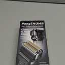 Electric Razor for Men with Pop-Up Trimmer: Rechargeable Cordless Foil Shaver for Face - Wet/Dry/Anti-Slip Waterproof Shavers with LED Display - Metal Handheld Design Light Gray