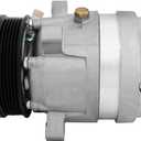 cciyu Air Conditioning Compressor Replacement for Chevy Camaro for Pontiac Firebird 1995 1996 1997 1998 1999 2000 2001 2002 Replaces AC Compressor for Car