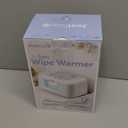 Jool Baby TinyBums Baby Wipe Warmer & Dispenser with LED Changing Light & On/Off Switch (Aqua)