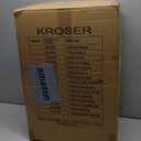 KROSER Hardside Expandable Carry On Luggage with Spinner Wheels & Built-in TSA Lock, Durable Suitcase Rolling Luggage with USB Port, Carry-On 20-Inch, Burgundy