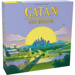 CATAN New Energies Board Game - Sustainable Resources & Strategy, Classic Gameplay with a Modern Twist! Family Game for Kids and Adults, Ages 12+, 3-4 Players, 90 Min Playtime, Made by CATAN Studio