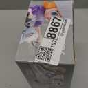 Motorcycles Scooter Toy Doll - with Light and Music, Cute Have a Seat for Accessories, Decor Desktop Ornaments Collectors (Off-White)