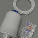 Waterdrop PMT Small Water Pressure Tank, RO Pressure Tank for All Tankless Reverse Osmosis System, Mini Reverse Osmosis Storage Tank Fits All 1/4" Water Tubing, Small Water Tank for G3, G2, D6, PD600