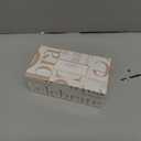 UNIQOOO 10 Pack 3.3" Arch Gold Wood Stand with 1/8" Slot, for Wedding Acrylic Table Number Sign, Wedding Display Stand, Card Holder, Great for Bar Menu, Retail Sign, Party and Events