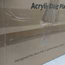 Clear-air Dog Playpen Indoor Acrylic Pen, 24" H, White, 12 Panels