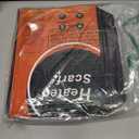 WELUK Heated Scarf for Women Men with 5000mAh Rechargeable Battery, 3 Temperature Settings Winter Electric Heating Neck Scarf (Black)