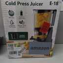 EanOruus Juicer Machines, 3-in-1 Cold Press Juicer with 6.5" Extra Large Chute, 100oz Large Capacity, AC Motor, Makes Juice, Nut Milk & Sorbet, Premium Gray