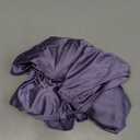 Memoriesea Women's Sexy Sleeveless Cowl Neck Flowy A Line Party Cocktail Midi Dress (Purple)