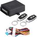 Keyless Entry System, Universal Car Remote Central Door Lock System with 2 Button Remote Control Transmitter