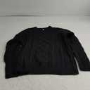 ANRABESS Women Oversized Chunky Cable Knitted Vintage Sweater 2025 Fall Winter Outfits Medium