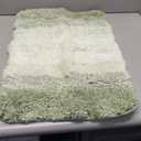 OLANLY Bathroom Rugs Mat 24x16, Extra Soft Absorbent Microfiber Bath Rugs, Rubber Backing, Quick Dry, Machine Washable Bath Mats for Bathroom Floor, Tub and Shower, Home Decor Accessories, Sage Green