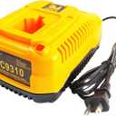 DC9310 Replace DEWALT 18V Battery Charger DC9310 DC 9320 DC 9319 DW9226 DW9118 DW9116 to Charge Dewalt NiCad NiMh Battery DC9096 DC9098 DC9099 DW9099 DE9503
