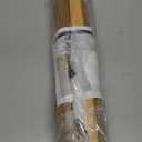 LazBlinds No-Drill Cordless Roman Shade - Light Filtering Natural Wood, Easy Install Bamboo Blind for Windows 22" W x 48" H, Malay Oak