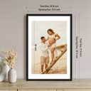 24x36 Large Picture Frame for Wall, Vertical or Horizontal Wall Hanging Large Poster Frame for Photo and Posters, Poster Frame 20x30 with Mat 24x36 Without Mat, 24X36 -1 Pack