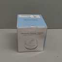 Dental Ultrasonic Retainer Cleaner Machine: 45kHz Dental Cleaning Pod with Digital Timer & 200ML, Deep Cleaning for Dentures, Mouth Guards, Aligners, Night Guards, Braces, Toothbrush Heads & Jewelry (White)