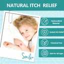 2 x Quyyou Itch Relief Patch 60pcs Bite Itch Relief Stickers Fast Effect Nature Formula Hydrocolloid Chemical-Free & Safe for Kids Stop Itching Prevent Scratching Minimize Dark Marks Easy to Use