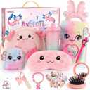 Axolotl Gifts for Girls, Axolotl Toys with Fluffy Diary, Sticker, and More Stuff - Gifts for Kids 6-8 Year Old, Christmas Birthday for Girls Age 3 4 5 6 7 8 9 10 Years Old