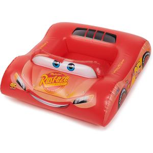 SwimWays Disney Pixar Cars Inflatable Water Boat Vehicle, Inflatable Pool Floats and Kids Pool Toys, Cars Pool Party Supplies for Kids Aged 3 & Up