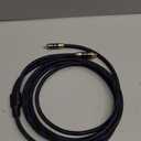Dual Shielded (OD 8.0mm) 1 RCA Male to 2 RCA Male Audio Cable RCA Y-Adapter Subwoofer Cable (10 Feet)