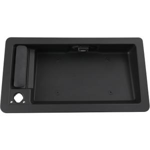 New Rear Cargo Door Handle & License Plate Tag Bracket Replacement for Ford Van E150 E250 E350