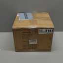 11x4.00-5 Lawn Mower Tires Flat Free (2 Pack),Universal 11x4-5 Solid Smooth Tractor Turf Tire with Rim, 3.4" Centered Hub and 3/4" & 5/8" Bushing, For Zero Turn Mowers and Riding Lawn Mower (Black)