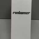 Ranbomer French Press Coffee Maker, 2-in-1 Single Serve K Cup Compatible, Portable Coffee Machine for Ground Coffee, Black, 10 Oz Capacity, for Camping, Travel