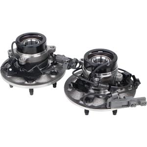KUSATEC 515110 & 515111 Front Wheel Bearing and Hub Assembly Compatible with Chevrolet Colorado 4x4/4WD, GMC Canyon 4x4/4WD 2004-2008, Isuzu i-350 4x4/4WD 2006-2008, 6 Lug w/ABS KUSATEC 515110 & 515111 Front Wheel Bearing and Hub Assembly Compatible with Chevrolet Colorado 4x4/4WD, GMC Canyon 4x4/4WD 2004-2008, Isuzu i-350 4x4/4WD 2006-2008, 6 Lug w/ABS