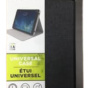 Folio Universal Case for 9-10" Tablets Landscape Stand M-Edge Heather Grey