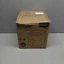 OSTBA 2.5QT Air Fryer for 12 People, Small Air Fryer with 6 Menu Options, Dual Knob Manual Temp & Timer, 3D Rapid Air Circulation, Nonstick & Dishwasher Safe Basket, Oil-Free Healthy Cooking