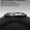 Aulumu A17 iPhone 17 Pro Max Case | MagSafe Compatible | Touch-Sensitive Buttons | Integrated Drop Protection | Military-Grade Outdoor Design Black
