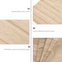 Veemoon 10Pcs Taekwondo Breaking Boards Professional Wood Breaking Board Karate Martial Arts Boards for Kids Adults Boxing Equipment- 0. 4cm