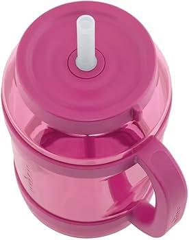 Reduce 80oz Waterday Water Bottle With Handle & Straw Pink Spill Proof NEW
