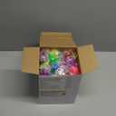 100 Pack Light up Ring St Patrick's Day Flashing Party Favor LED Jelly Ring Glow in the Dark Ring Animal Bumpy Ring for Boys Girls Finger Toy for Prizes Birthday Rewards Raves Concert Shows Supplies