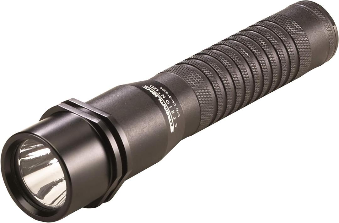 Streamlight 74300 Strion 375-Lumen Compact Rechargeable Flashlight Without Charger, Black