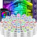 SINLEY Permanent Outdoor RGB Lights,Waterproof Smart LED Eaves Lights with App/Remote Control,for Christmas and All Holiday Decor,Daily and Accent Lighting,House Roof and Garden Lighting (200FT)