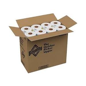 Bounty 16 Family Rolls, Paper Towels 107 2 Ply Sheets per Roll