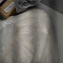 Ivory White Duvet Cover King Size 100% Sandwashed Cotton